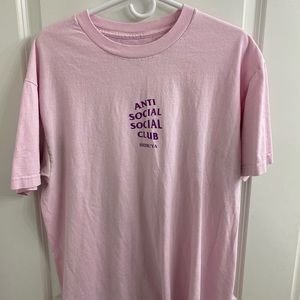 VERY RARE** Anti-Social Social Club Pink x “Shibuya” Tee
Size: Large